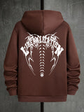 Men's Wing Print High Street Hoodie