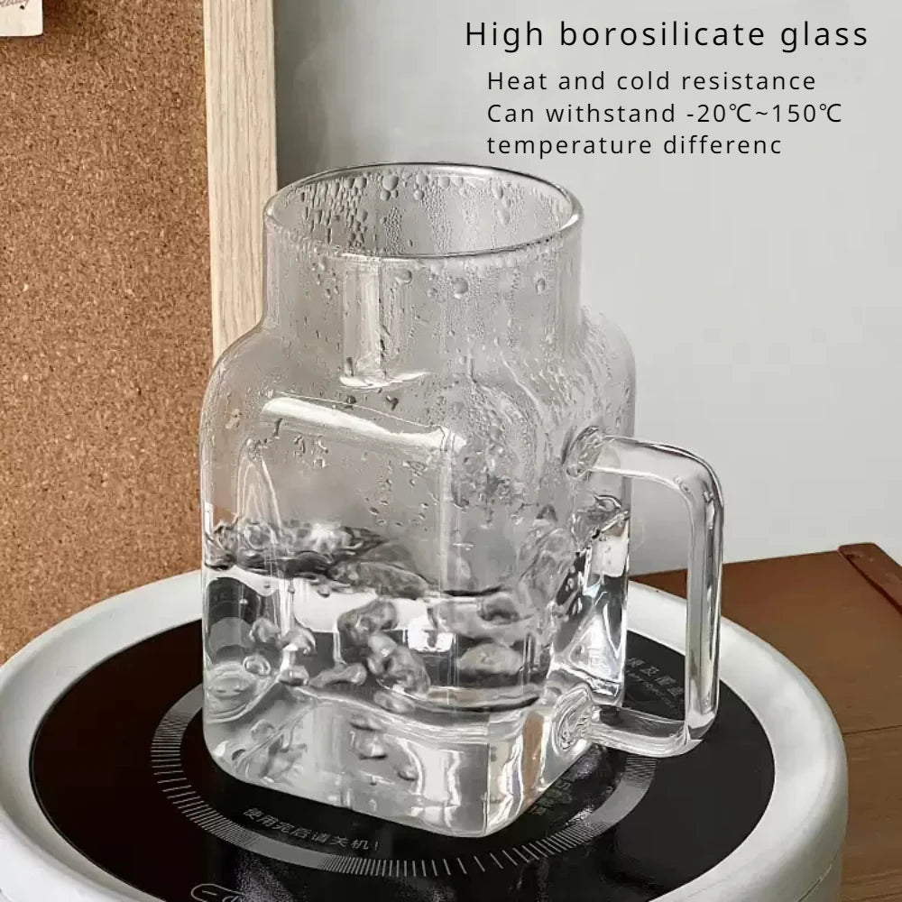 Mason Jar-Becher mit Deckel und Strohhalmen Glasbecher 