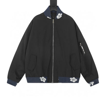 Men Patchwork Baseball Jacket Streetwear