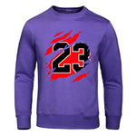 Muster 23 Herren Casual Sweatshirt Klassischer Stil mit Tasche und Fleece