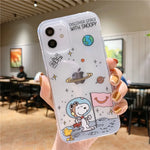 Transparent Phone Case For iPhone Plus Case Cute Soft Cover