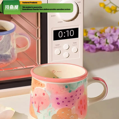 Mug High-Value Ceramic Mugs Niche Design Girls Office