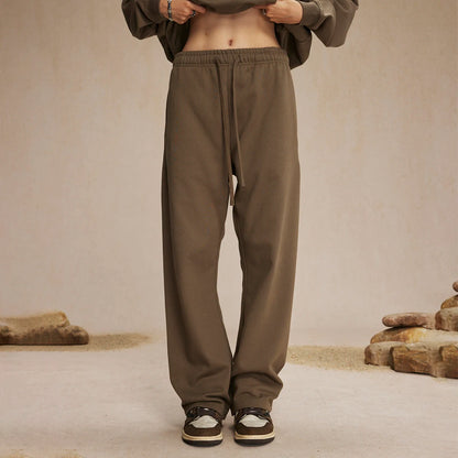 Vintage Trendy Drawstring Casual Sports Pants