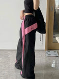 Y2K Parachute Pants: Trendy Wide Leg Trousers for Juniors