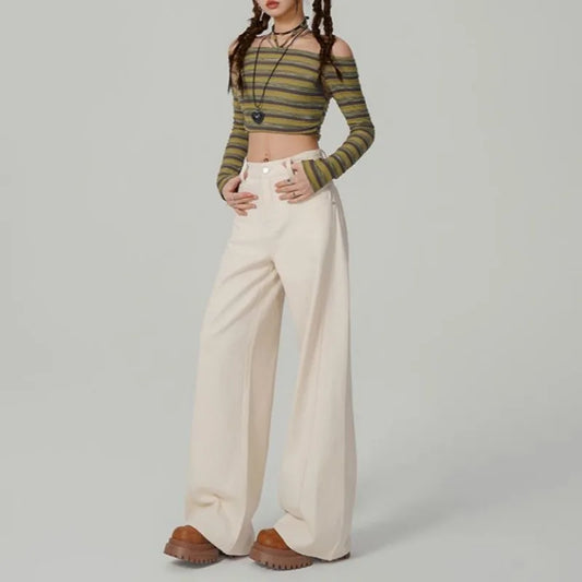 Women's Y2K Harajuku Baggy Full-Length Jeans