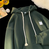 Autumn Hooded Sweatshirts For Men Y2K Streetwear