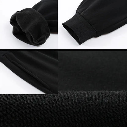 Men's Fleece Joggers: Autumn Winter Casual Pants