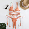 Bikini 2024 Women's Swimsuit Female Bandage Bikinis