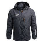 Autumn And Winter able Printing Waterproof Hooded Windbreaker Coats  Outdoor Jackets - xinnzy