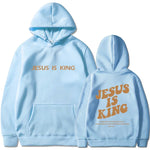 Jesus Is King Hoodie Women's Harajuku Streetwear