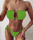 Sexy Bikini Swimsuit Female Swimwear Women  Bikini Set