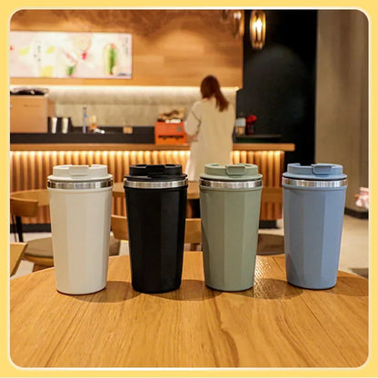 Stainless Steel Coffee Cup Double Layer Vacuum Insulation Cup Office Mug Outdoor
