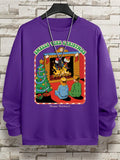 Smells Like Christmas Funny Comics Men Hip Hop Oversized