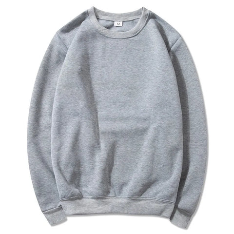 Lässige Sweatshirts Herren Pullover Solid Tops