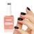 Gel Nail Strengthener Black Cherry Red Color Elastic Rubber