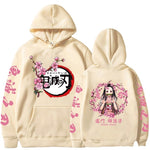 Hoodies Anime Kamado Nezuko Printing Hooded Sweatshirt
