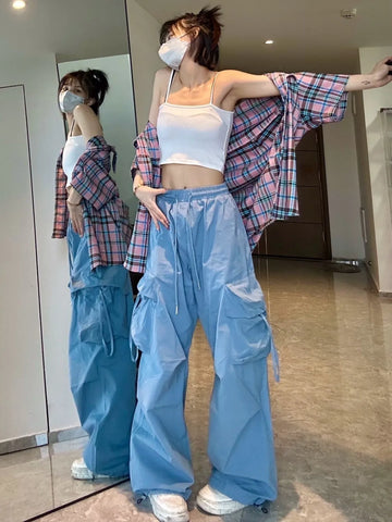 Y2K Hiphop Loose Summer Casual Women Pants