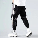 Joggers Cargo Pants for Men Casual Hip Hop Color Sweatpants Streetwear