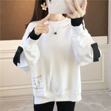 Street Casual Fake Two Piece Hoodies Sweatshirts Spring Autumn