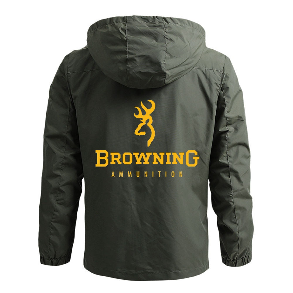 Waterproof Jacket BROWNING Coat Men Outdoor Windbreaker Windproof Spring and Autumn - xinnzy