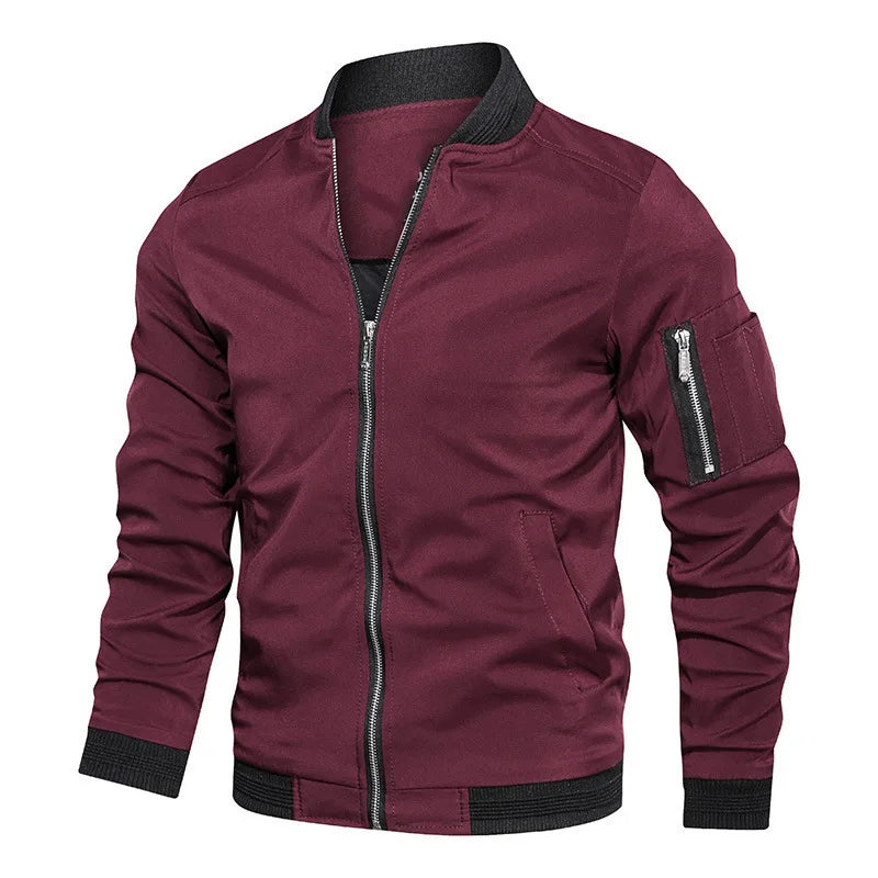 New Men’s Windproof Jacket Casual Multi Pocket High Quality