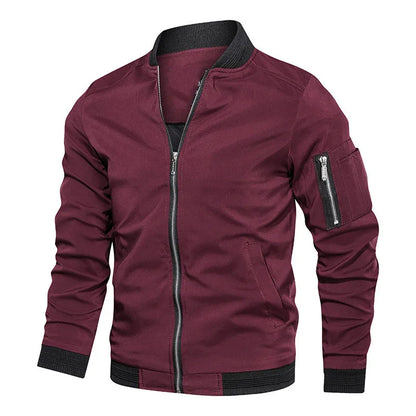 New Men’s Windproof Jacket Casual Multi Pocket High Quality