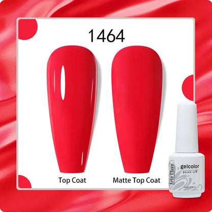 8ml Pure Color Gel Nail Polish Nail Art Manicure Semi Permanent