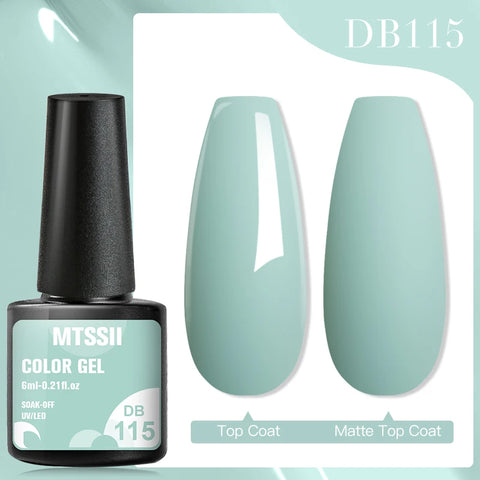 Dull Color Nail Art Gel Semi Permanent UV Gel Polish Varnish