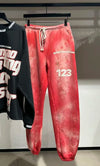 Vintage Washed RRR123 Drawstring Joggers Unisex Loose Fit Pants