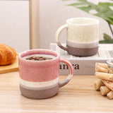 Large capacity ins high value retro cup mug ins style home coffee cup ceramic cup