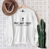 Uplifting Christian Quote Crewneck Sweatshirt Long Sleeve