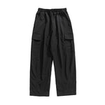 Cargohose mit mehreren Taschen für Herren, lässig, einfarbig, weite Baggy-Hose