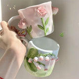 Ins Style Coffee Cup: Creative 3D Mug Gift for Special Occasions