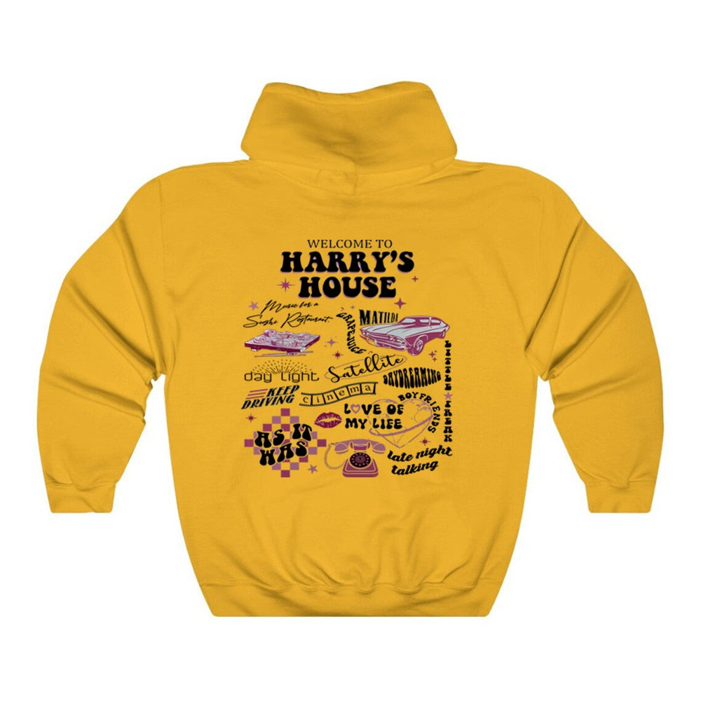 Harry House Hoodie Women Y2K Aesthetic Pullover