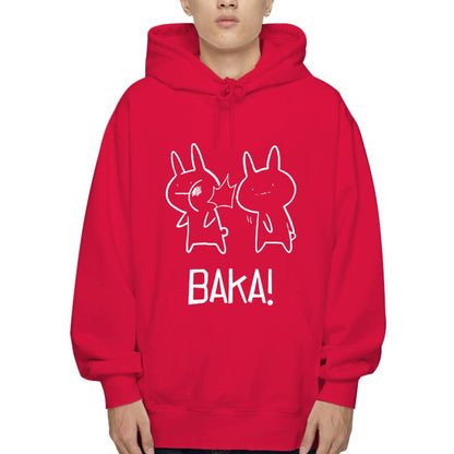 Herren Hoodies Fleece Baka Oberbekleidung für True Otakus