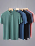 Sommer-T-Shirts für Herren: Polo-Golf-Kurzarm-T-Shirts