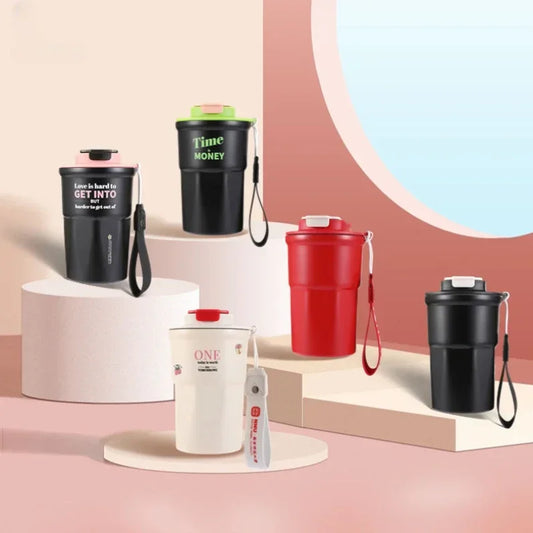 Stainless Reusable Cup Coffee Mug Thermal Coffee Cup to Carry Coffeeware Teaware