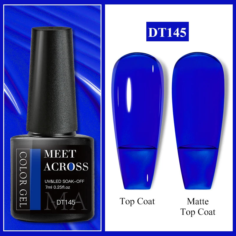 7ml Super Top Coat Gel Nail Base Gel Matte Top Coat Semi-Permanent