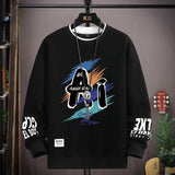 Autumn Men's Sweatshirt Printed Long Sleeve