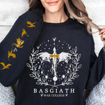 Fourth Wing Basgiath Sweatshirt Riders Quadrant Pullover