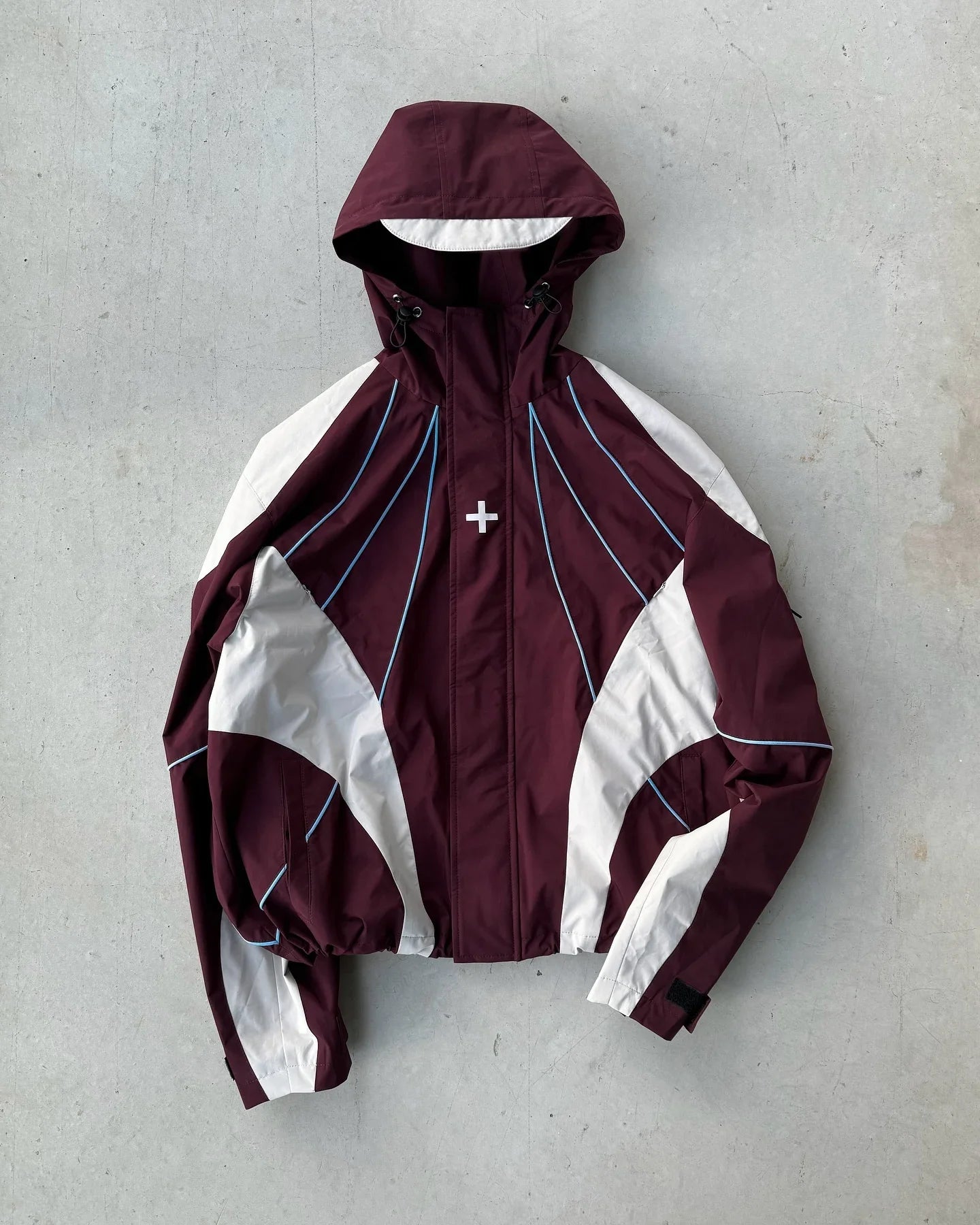 2025 Ventus Shell Oversized Zipper Men Jacket Streetwear