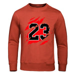 Muster 23 Herren Casual Sweatshirt Klassischer Stil mit Tasche und Fleece