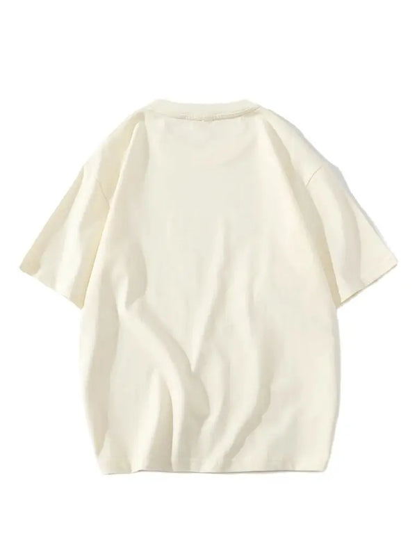 Mens Hip Hop Tee Oversized Streetwear Short Sleeve Plus Size 4XL