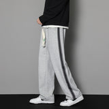 Sweatpants Men Straight Pants Male Loose Harajuku Pants Streetwear Oversize Sports Men - xinnzy