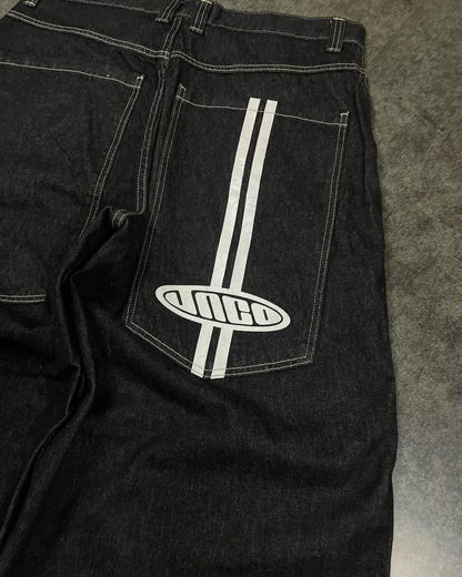 Washed Trend Dragging Pants Hip Hop Rap