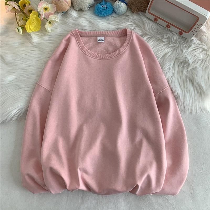 Men's Round Neck Fashion Sweatshirts Korean