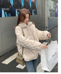 Jackets Quilted Loose Warm Korean Fashion Down Coats Casual Soft Bomber Jacket - xinnzy