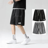 Cotton Cargo Shorts For Men Loose Fit Y2k Streetwear Style