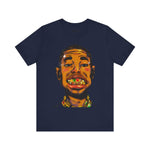 2024 Oversized Graphic T-Shirts - Harajuku Style Featuring Laughing Man with Gold Teeth