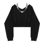 Frau Sweatshirt Hoodies Mode Weiblich Chic Lose